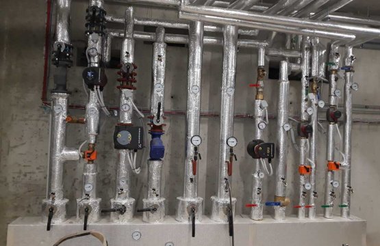 Kaskádová kotelna, Wellness Atlantis – Brno