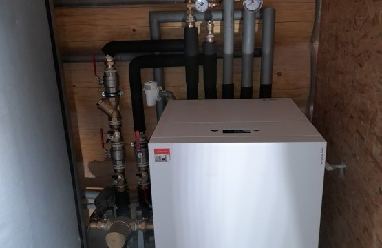 Instalace tepelného čerpadla země-voda, srub Liptovský Mikuláš