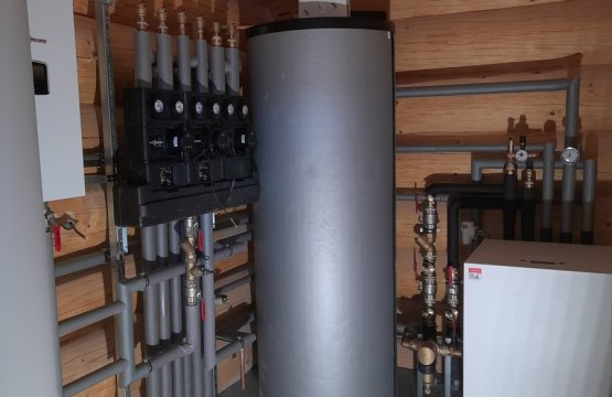 Instalace tepelného čerpadla země-voda, srub Liptovský Mikuláš