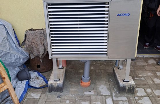 Instalace tepelného čerpadla do RD, Železné